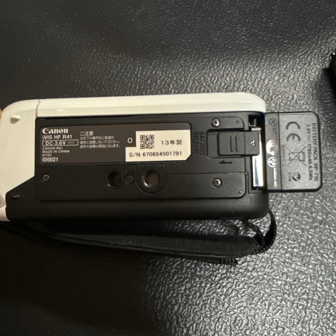 Canon IVIS HFR41 ビデオカメラ本体13年製