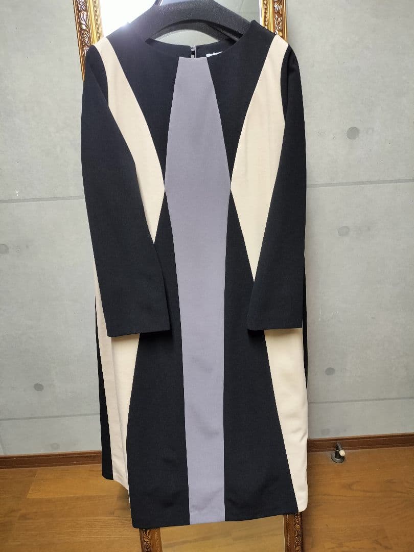 Jocomomola Bloque 配色パッチワークワンピース