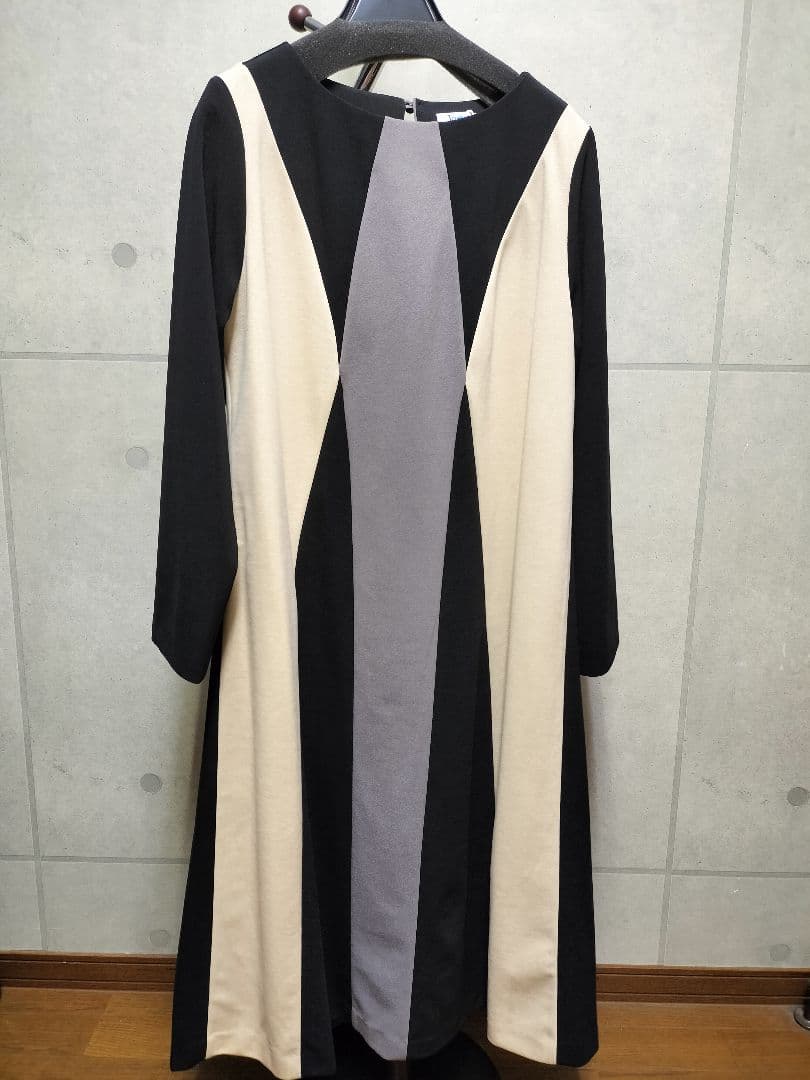 Jocomomola Bloque 配色パッチワークワンピース