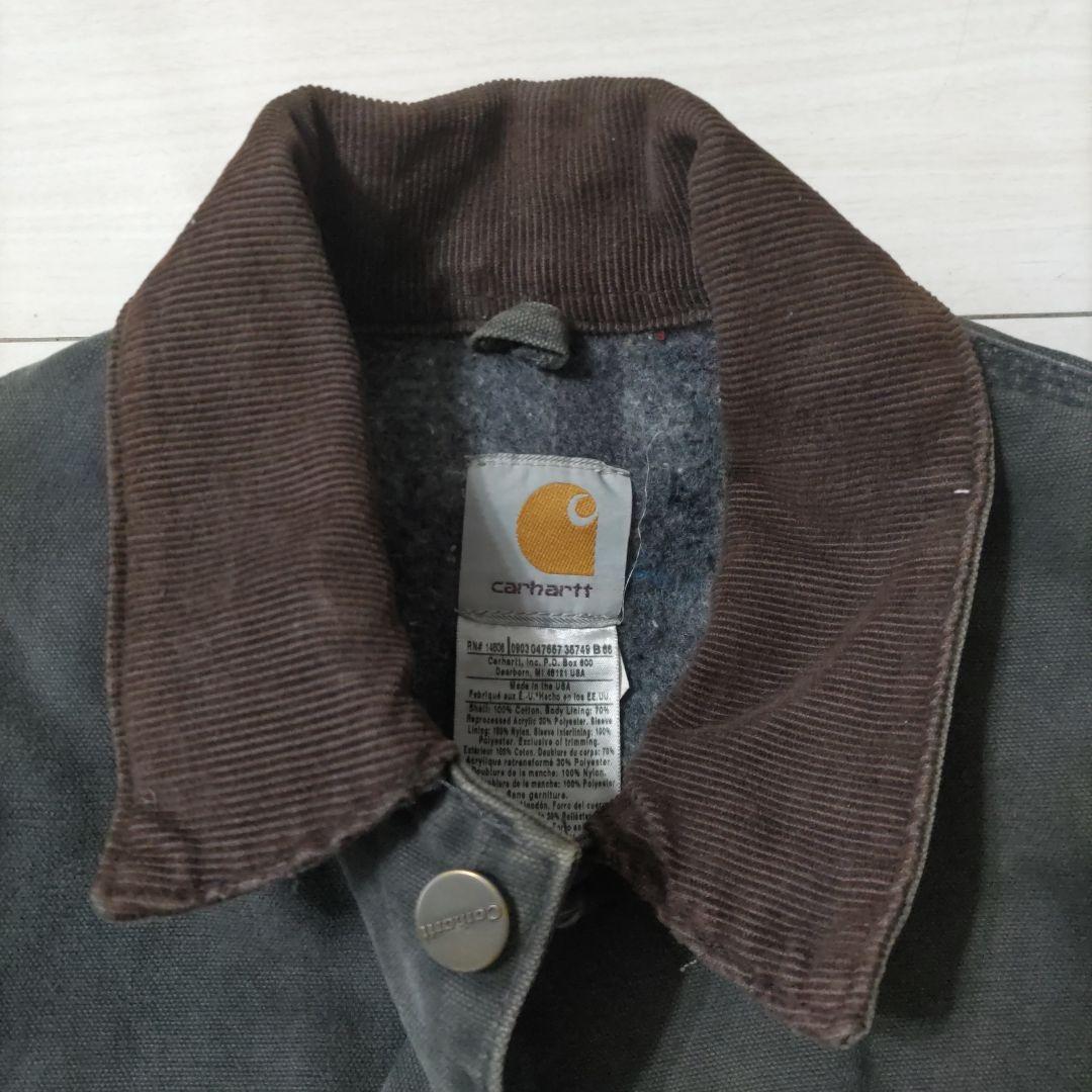 Carhartt グレー カバーオール ミシガンチョアコート M