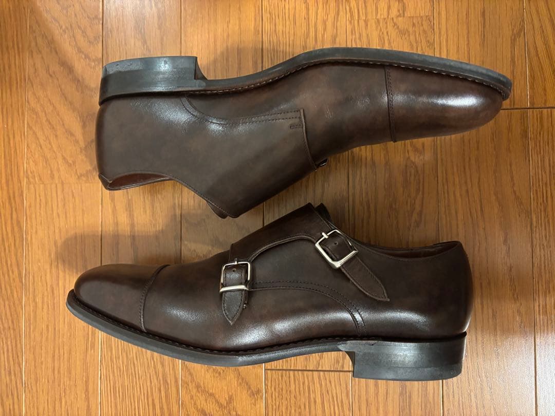 Trading Postトレーディングポスト　ダブルモンクストラップ　26cm