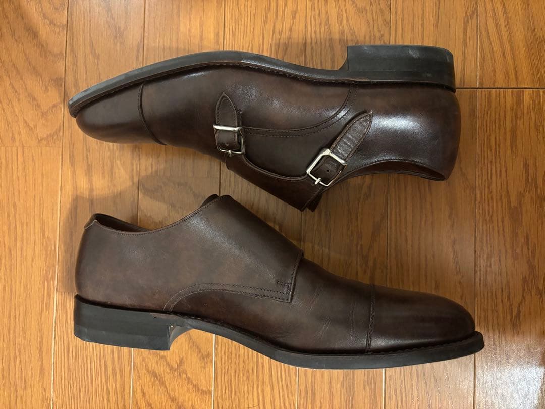 Trading Postトレーディングポスト　ダブルモンクストラップ　26cm