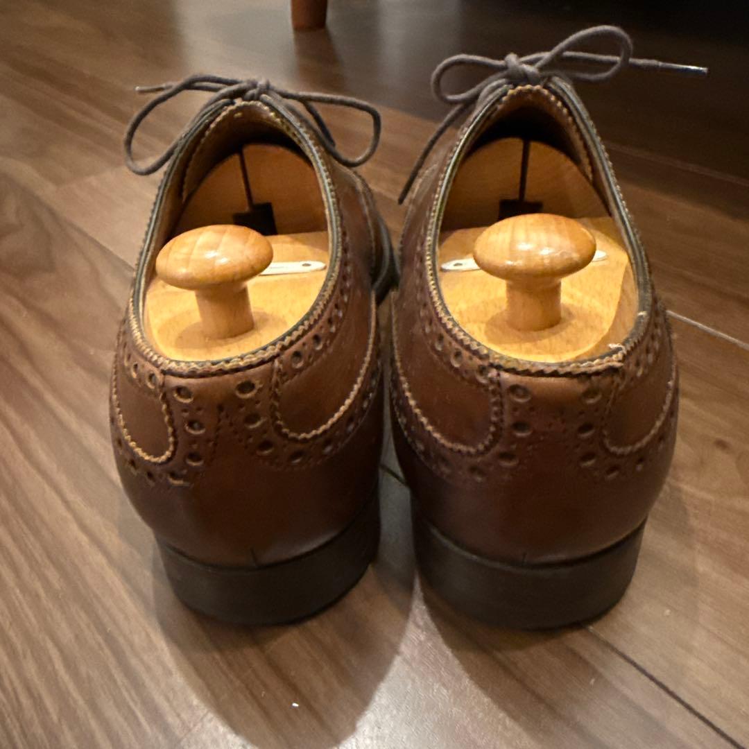 aさん/ブラウンレザー ドレスシューズ ウィングチップ