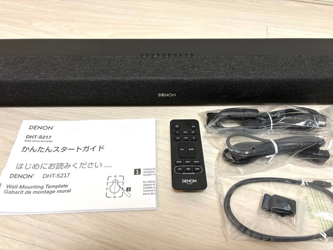 DENON DHT-S217 サウンドバー デノン