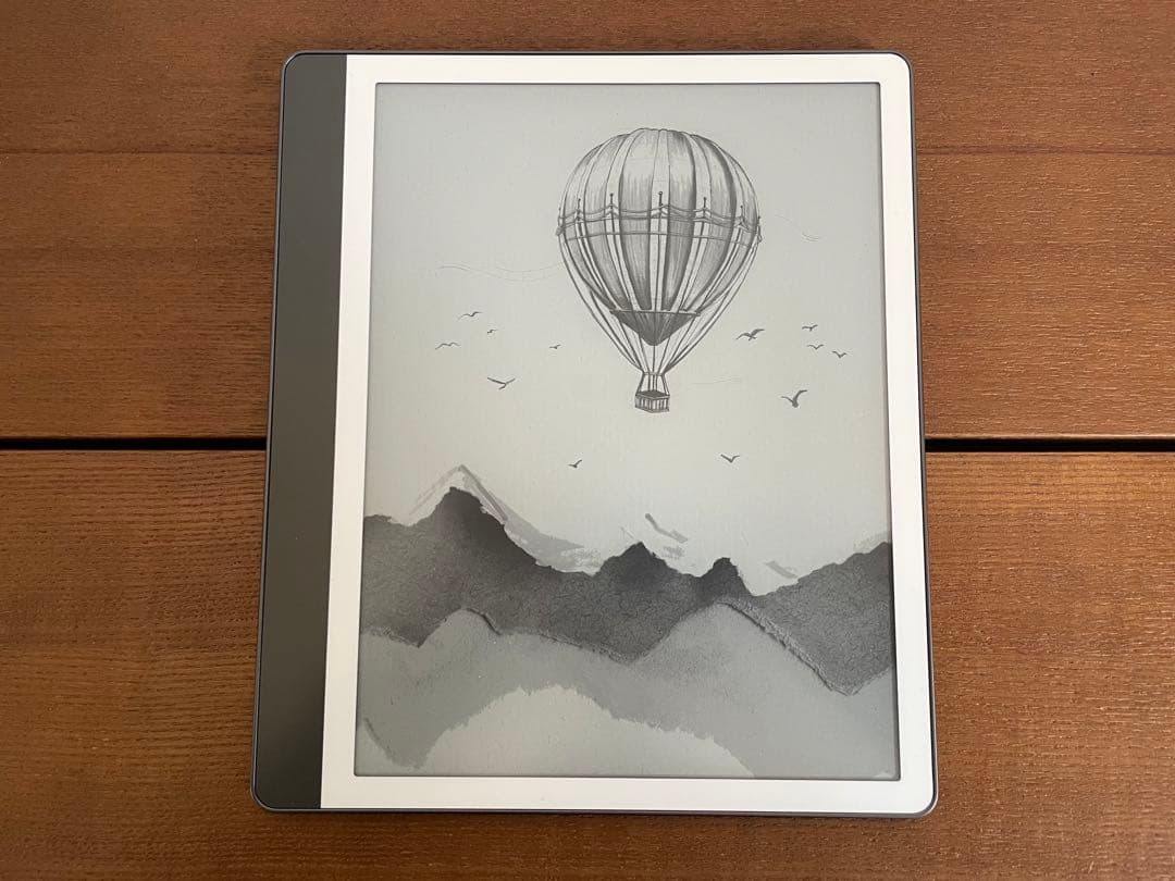 kindle scribe 本体 プラントベースレザーケース付き