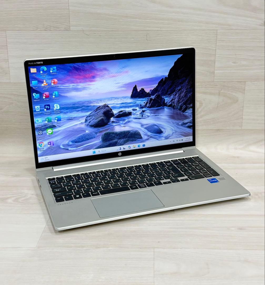 12世代Hp ProBook 450 G9ノート Corei5/16GB/SSD