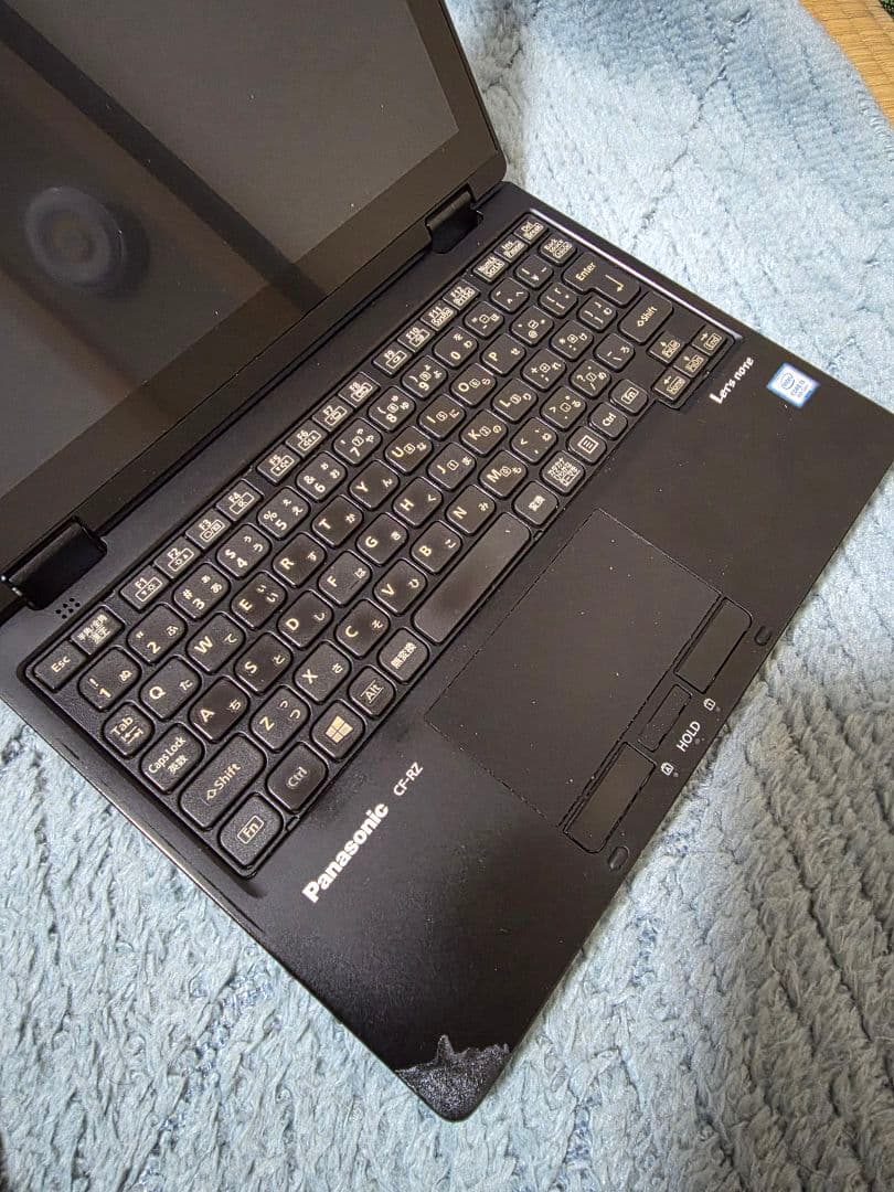 j*b様 Panasonic CF-RZ8 ノートPC 本体 ACアダプター付き