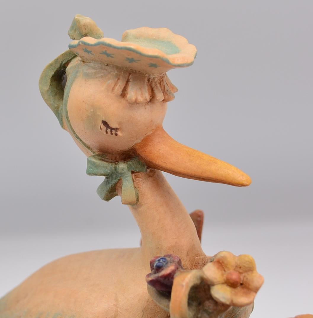 愛らしい到着　アンリ　ANRI　木彫り人形　イタリア　高さ16ｃｍ　ヴィンテージ