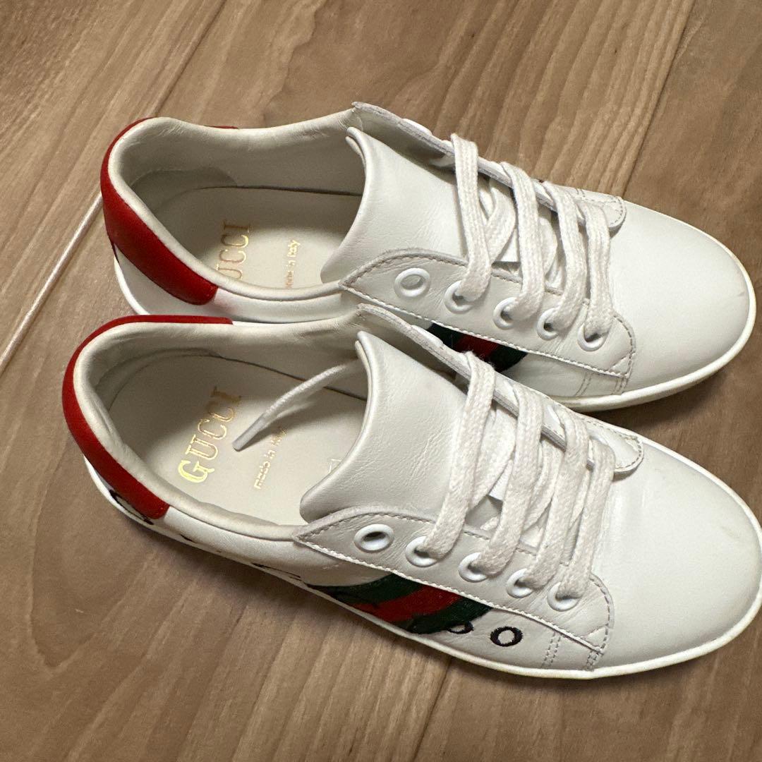GUCCI キッズ　スニーカー