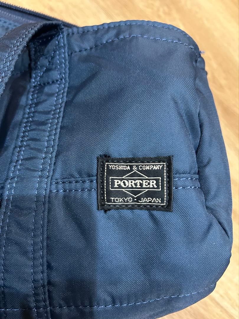 PORTER ポーター　ミニボストンバッグ　ネイビー