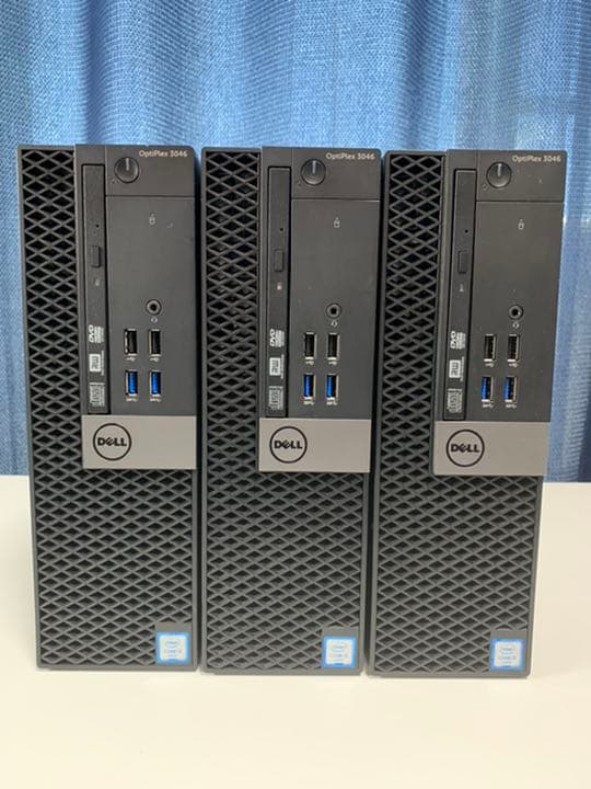 【3台】Dell Core i5-6500・8G・500G・DVDR・Win10