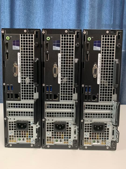 【3台】Dell Core i5-6500・8G・500G・DVDR・Win10