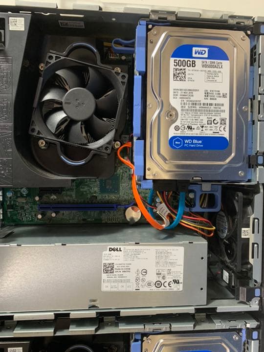 【3台】Dell Core i5-6500・8G・500G・DVDR・Win10