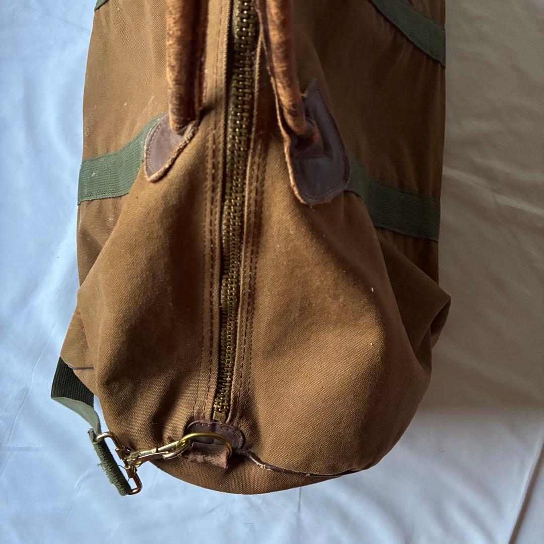 古着　80s　L.L.Bean　エルエルビーン　キャンバスボストンバッグ