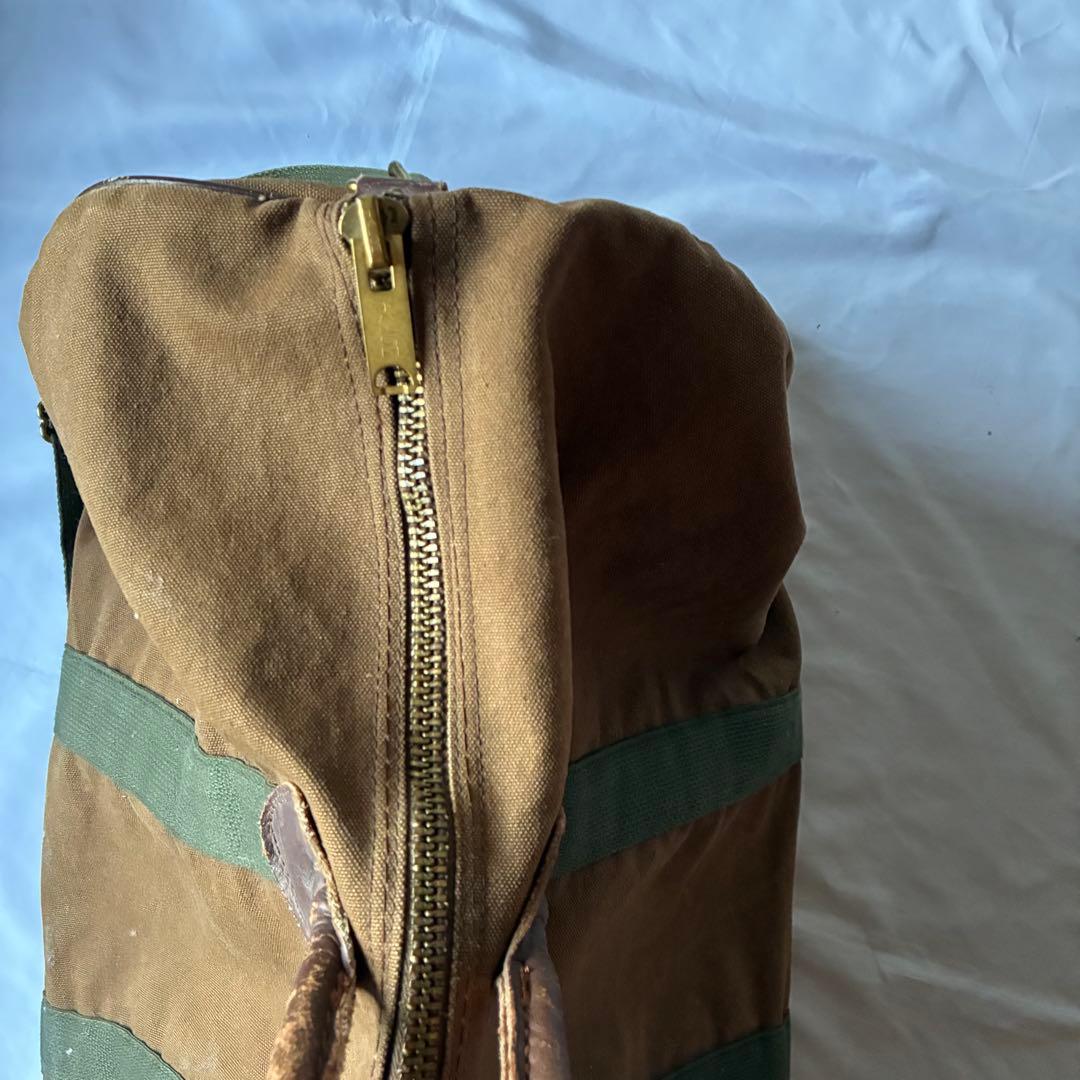 古着　80s　L.L.Bean　エルエルビーン　キャンバスボストンバッグ