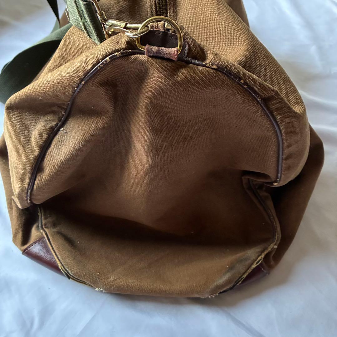古着　80s　L.L.Bean　エルエルビーン　キャンバスボストンバッグ