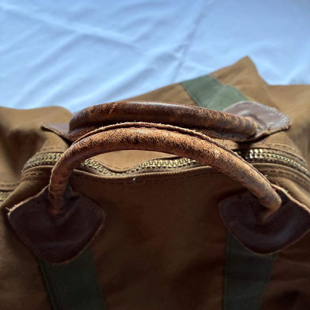 古着　80s　L.L.Bean　エルエルビーン　キャンバスボストンバッグ