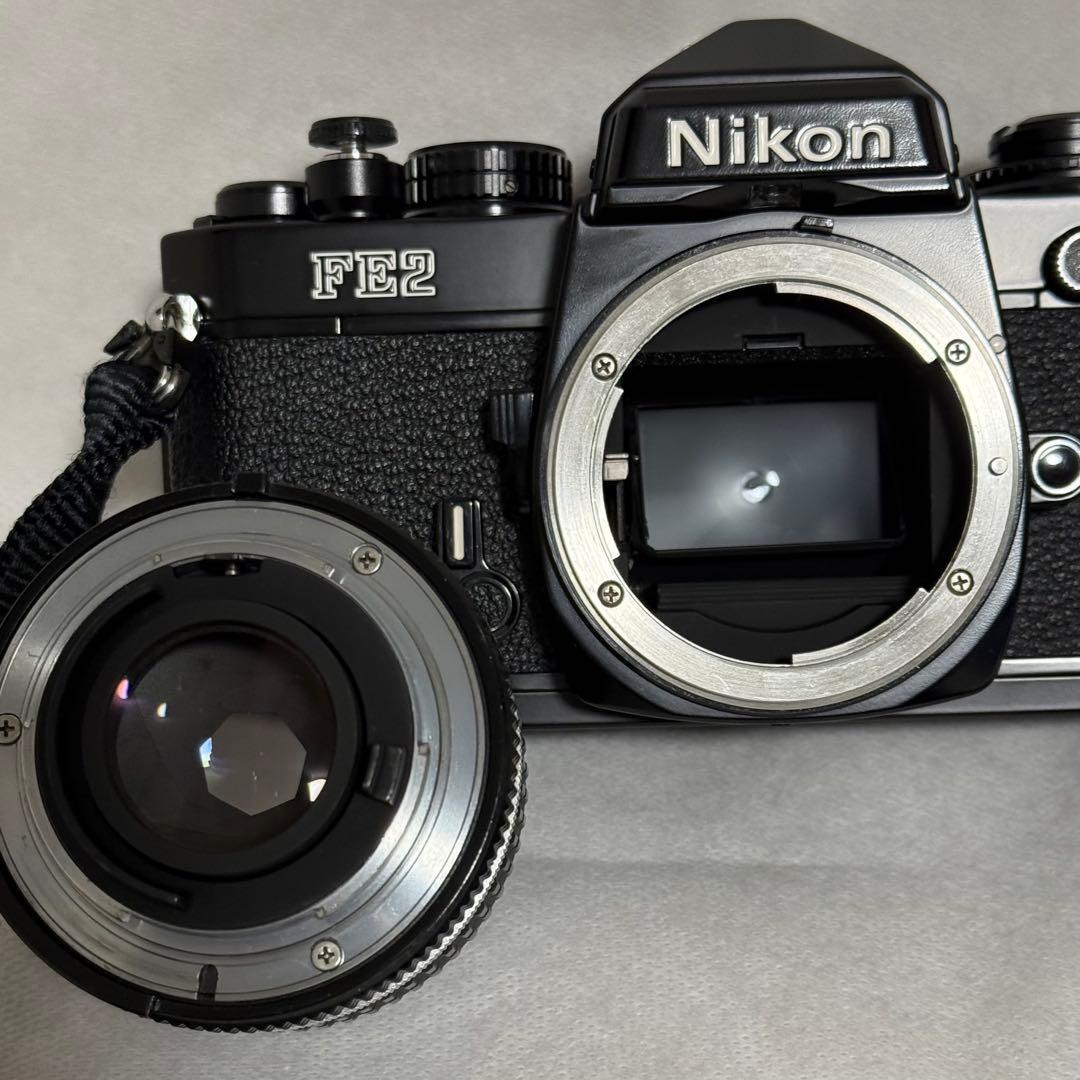 最終値下　Nikon FE2 ワンオーナー美品　純正50mm F1.8付