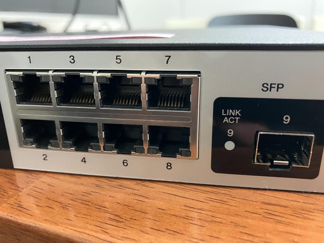 YAMAHA SWX2300-8G L2スイッチ①