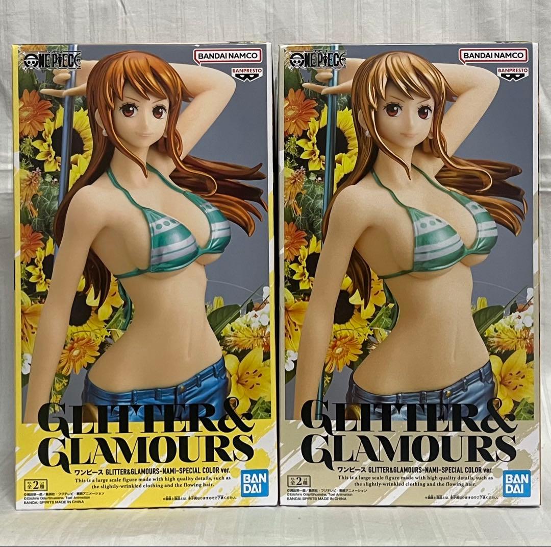 【18個セット】ワンピース グリグラ フィギュア★ナミ★スペシャル カラーver