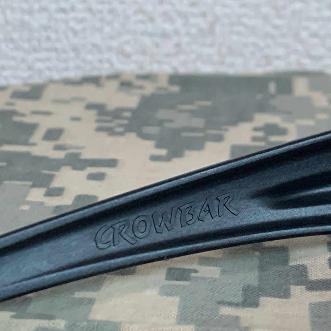 名作◯ESS CROWBAR サングラス 2レンズ ブロンズ&スモーク 黒