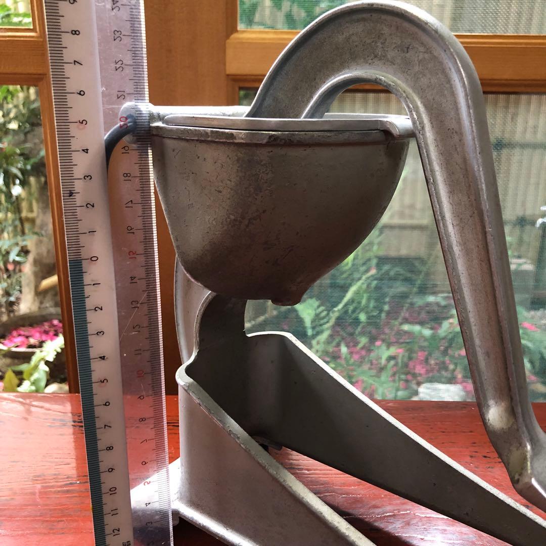 手動金属ジューサー ジュゥーサー 健康美容調理器 搾り機 生フルーツ