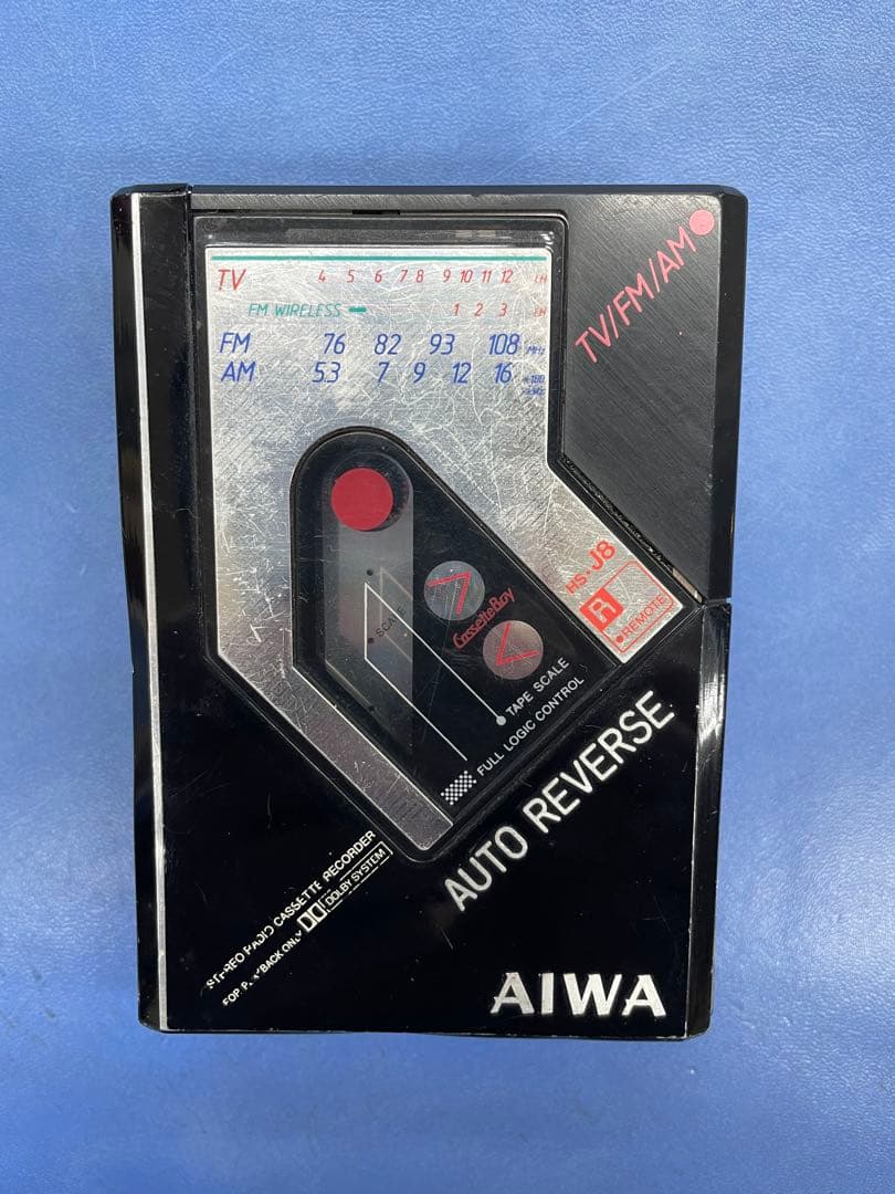AIWA HS-J8 ステレオラジオカセットレコーダー ラジオ動作確認済み