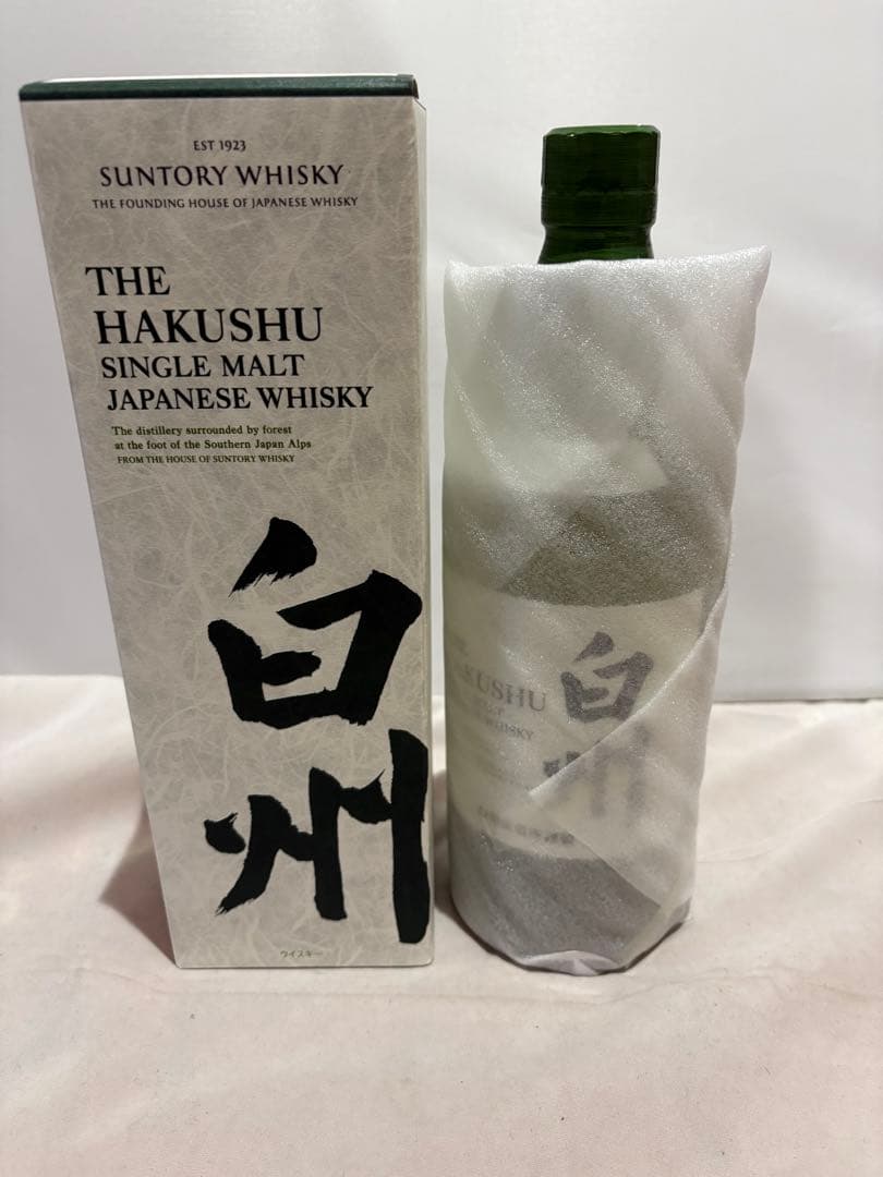 未開栓 サントリーシングルモルトウイスキー 白州 700ml瓶