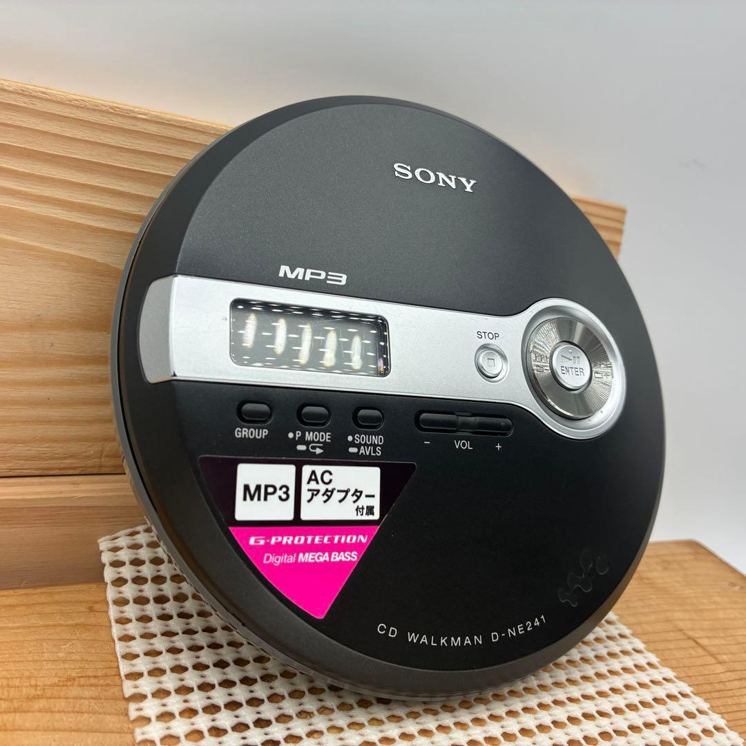 SONY D-NE241 CDウォークマン ポータブルCDプレーヤー
