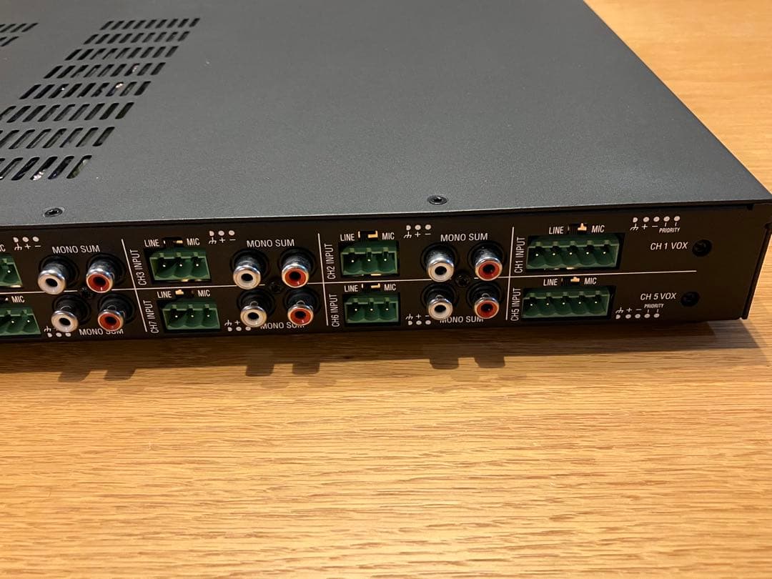 CSMA 280 ミキサー内蔵パワーアンプ　JBL ジェービーエル