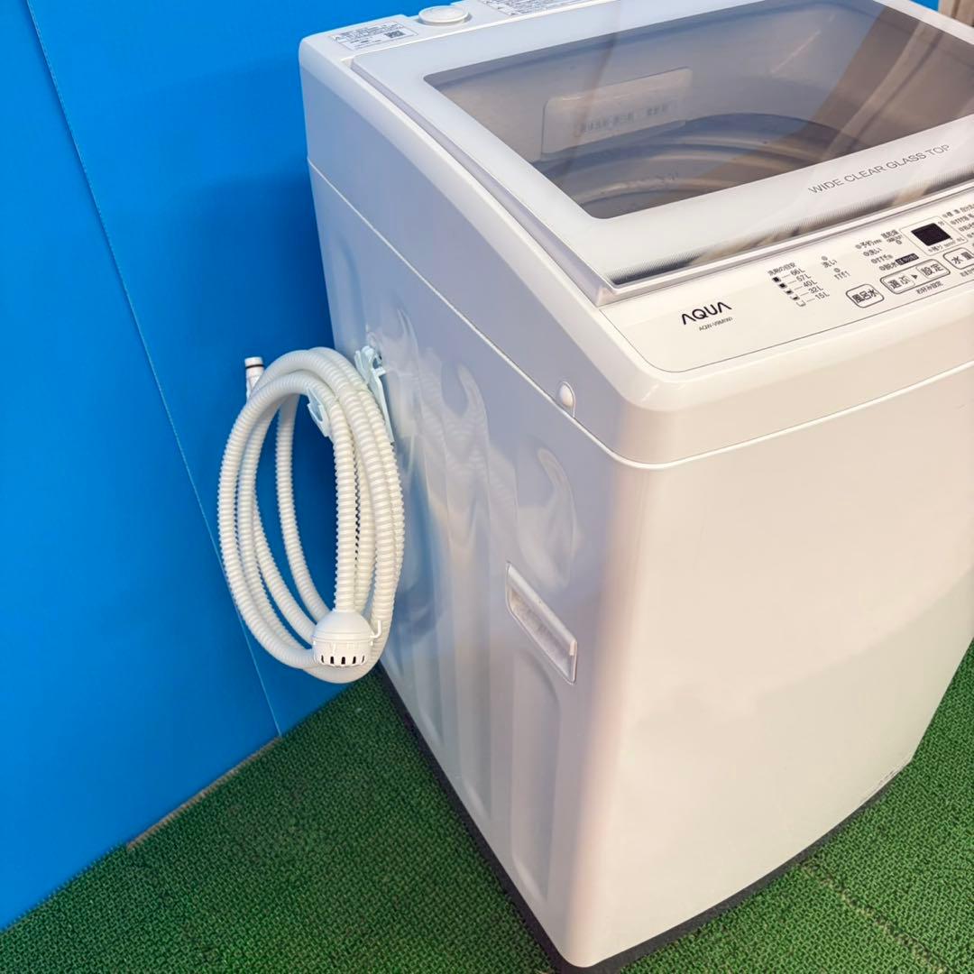 697 鏡面　洗濯機　7kg インバーター　極美品　冷蔵庫も有　小型　一人暮らし