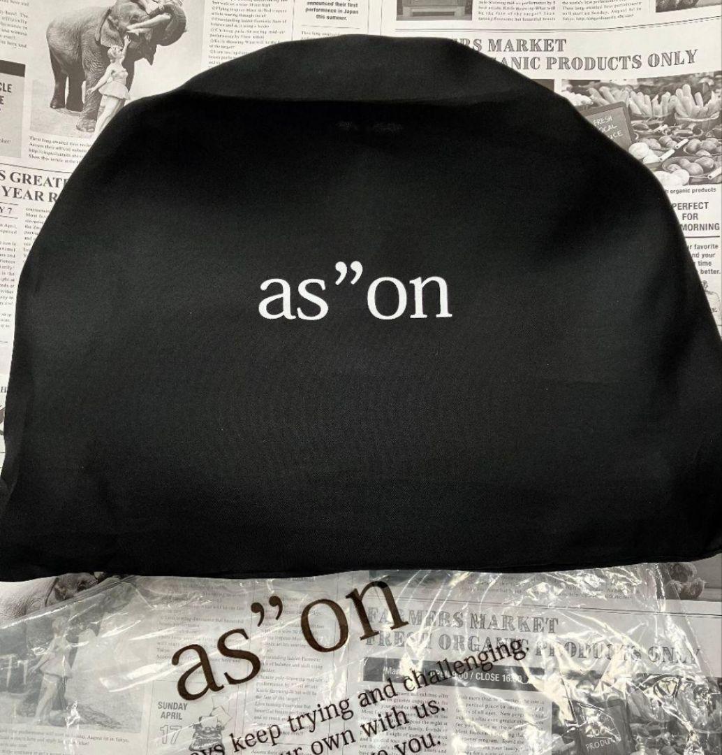 アズオンas\"on ♡BONITA BIG BAG black 黒 韓国 新品