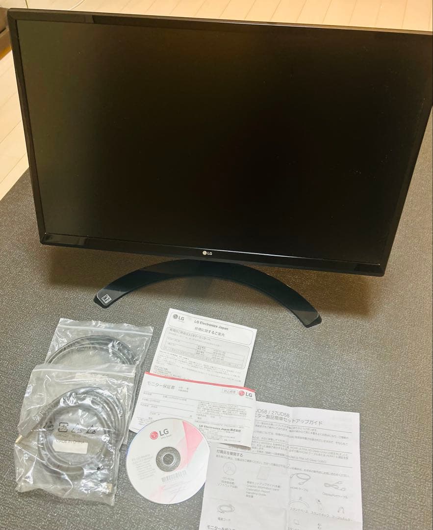 LG モニター ディスプレイ 24UD58-B 23.8インチ ジャンク品