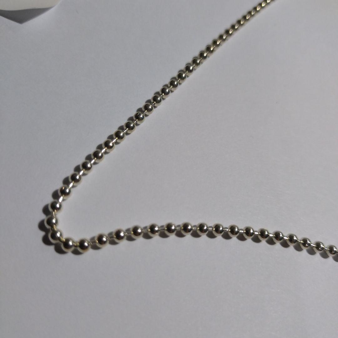 ティファニー SS LG ビーズペンダントチェーン 未使用品