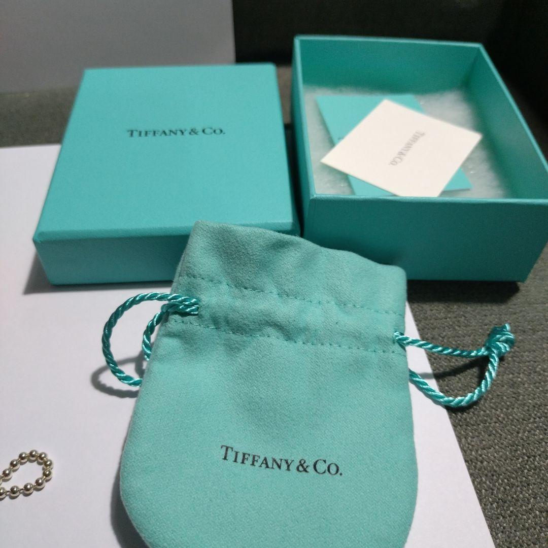 ティファニー SS LG ビーズペンダントチェーン 未使用品