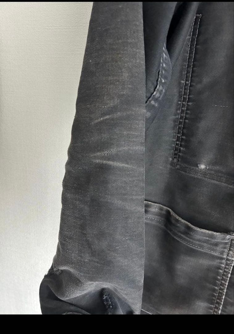 40s ブラックモールスキンジャケットDubure & Deverchere