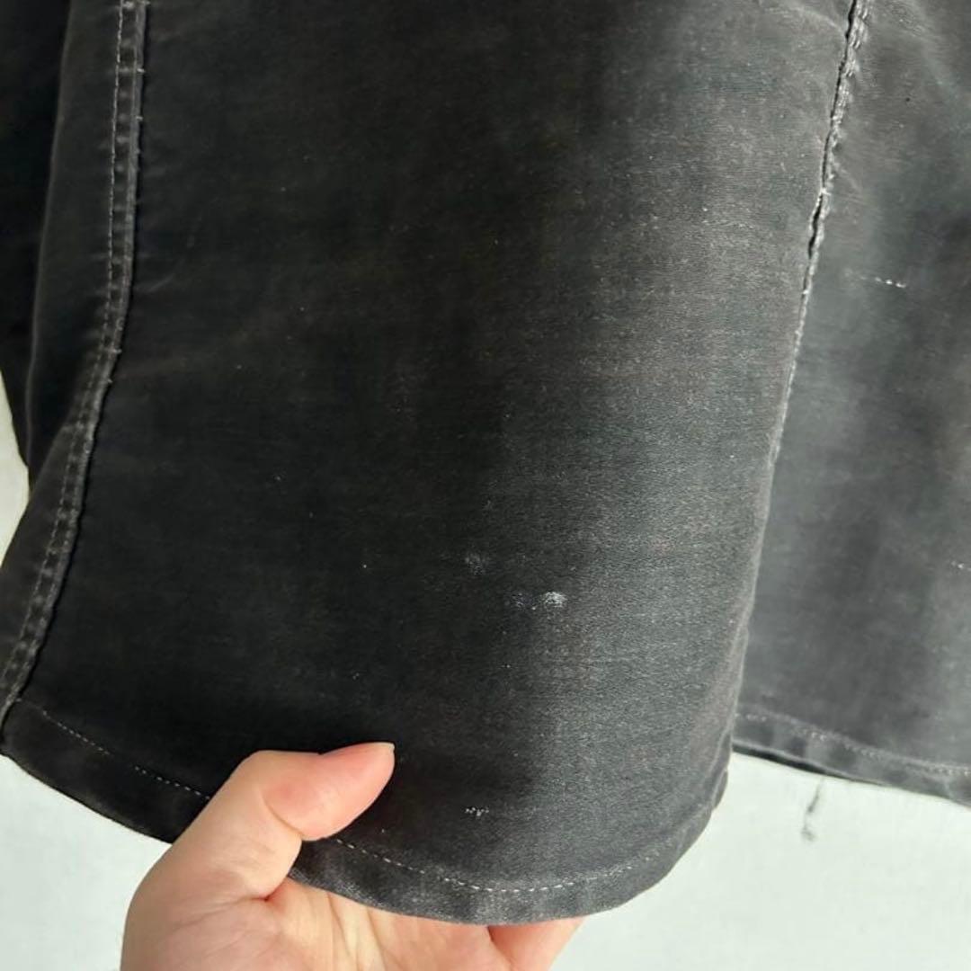 40s ブラックモールスキンジャケットDubure & Deverchere