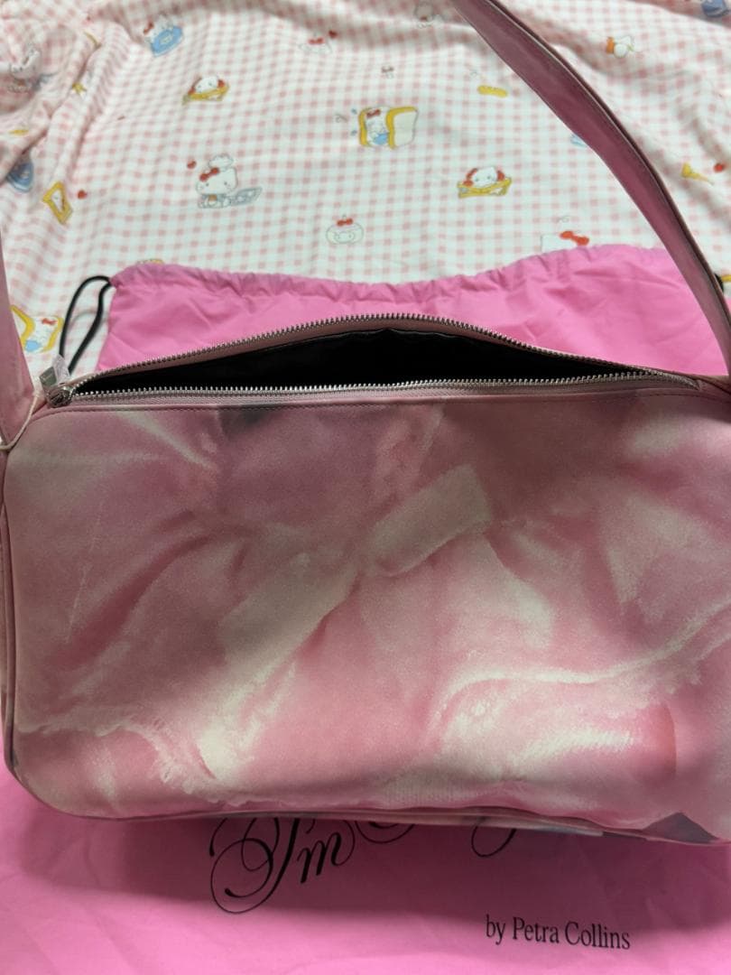 IM Sorry 顔プリント ショルダーバッグ