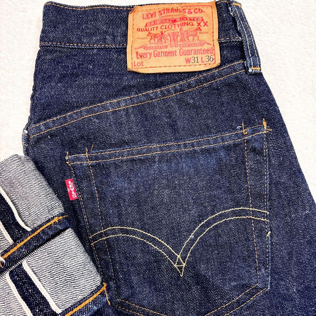 濃紺 Levi’s 50S-XX 501XX LVC 赤耳 BIGE W31