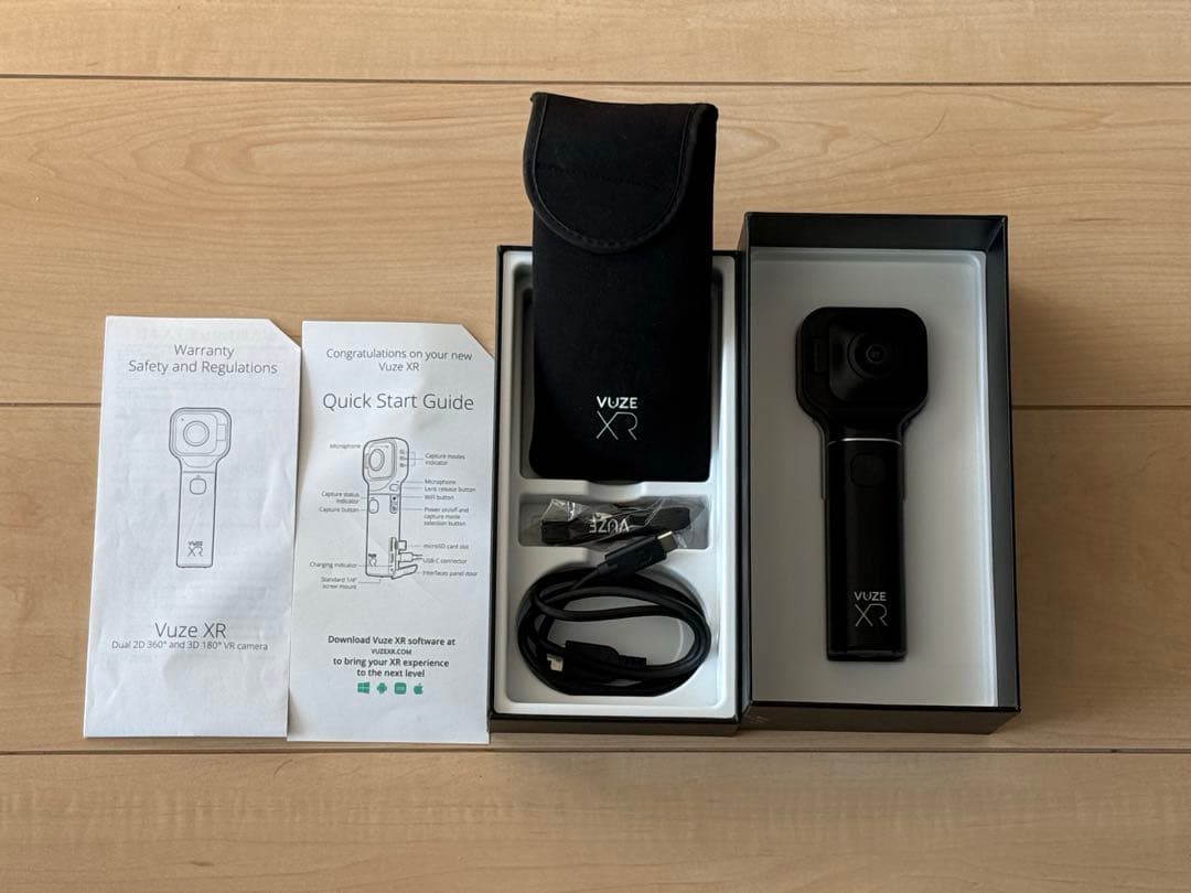 ビデオカメラ Vuze XR Dual VR Camera 5.7K 360 180