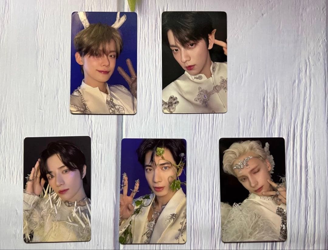 TXT 正規4集 yzy 1.0 一直娛 トレカ 5枚セツト 中華