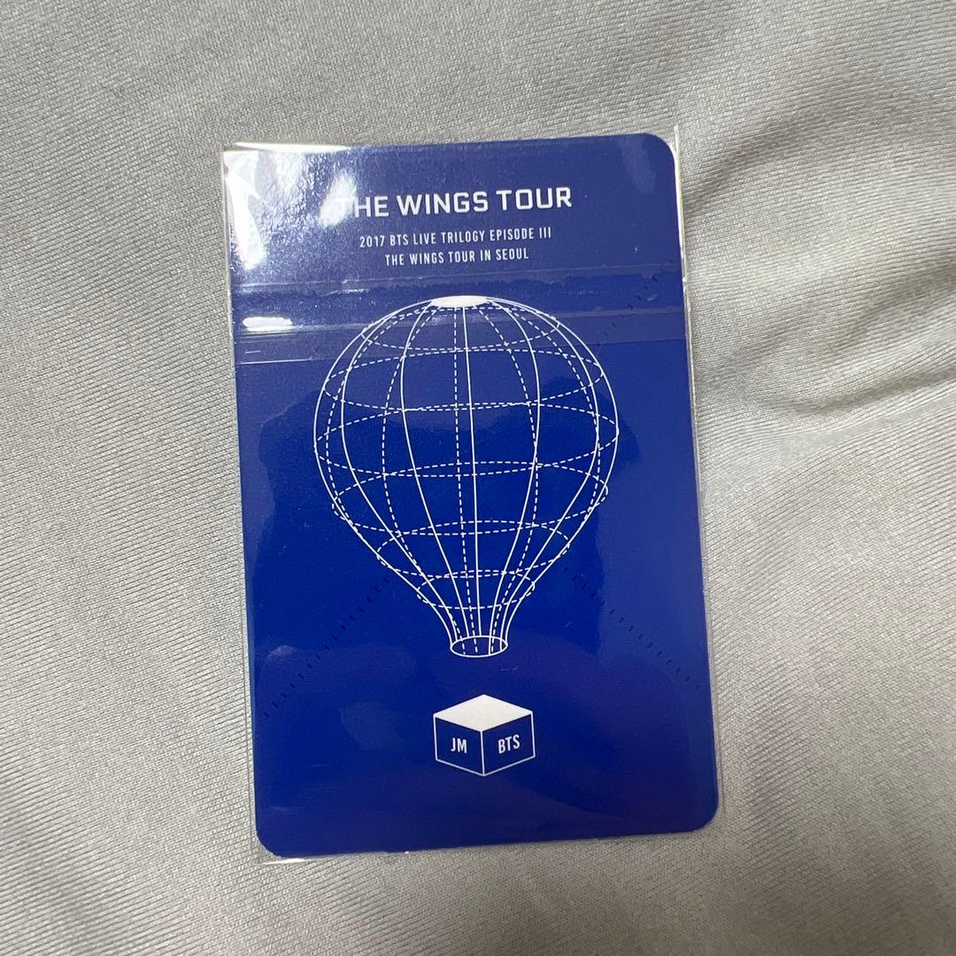 BTS THE WINGS TOUR DVD ジミン　JIMIN トレカ