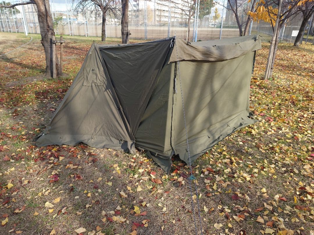 BUNDOKソロベースEX フロントウォール　二又ポール2セット付き　オマケ多数