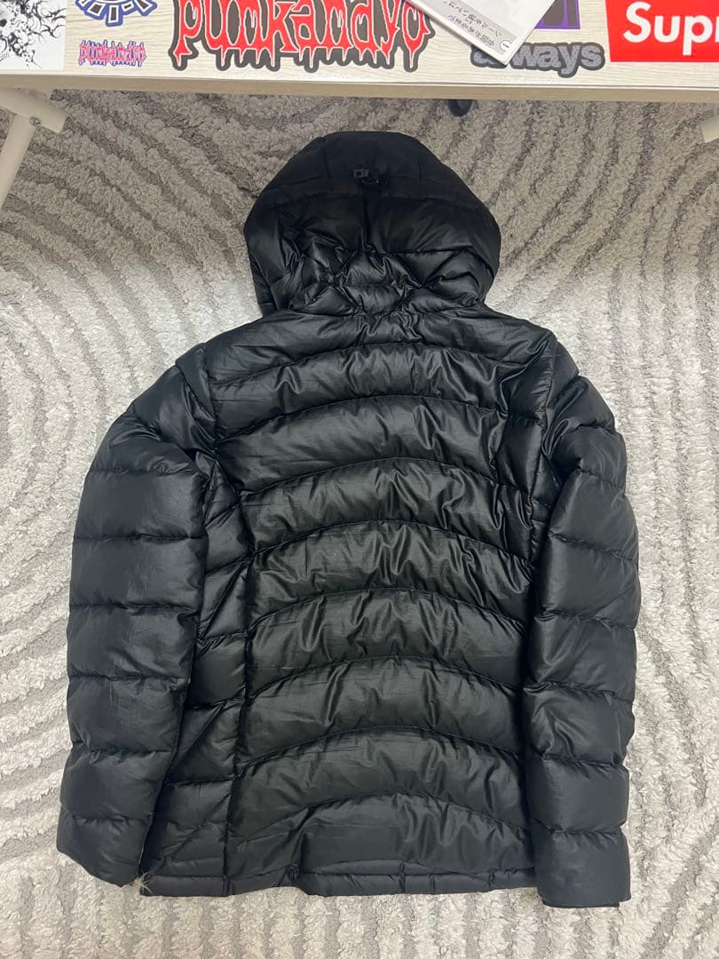 Patagoniaパタゴニアダウンセーター ハイロフトダウンセーターフーディ 黒