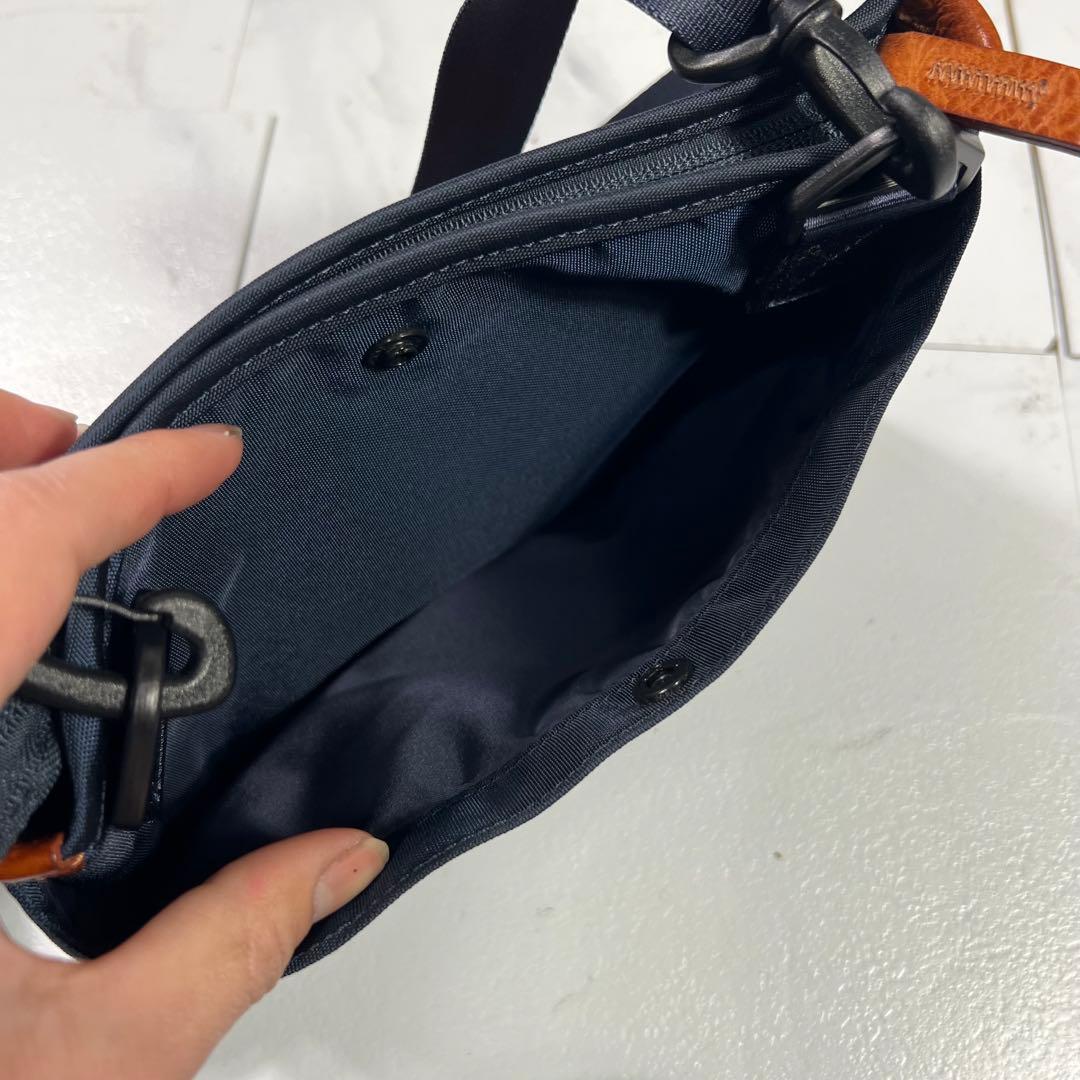 未使用級 土屋鞄 CORDURA® ECO サコッシュ ショルダーバッグ