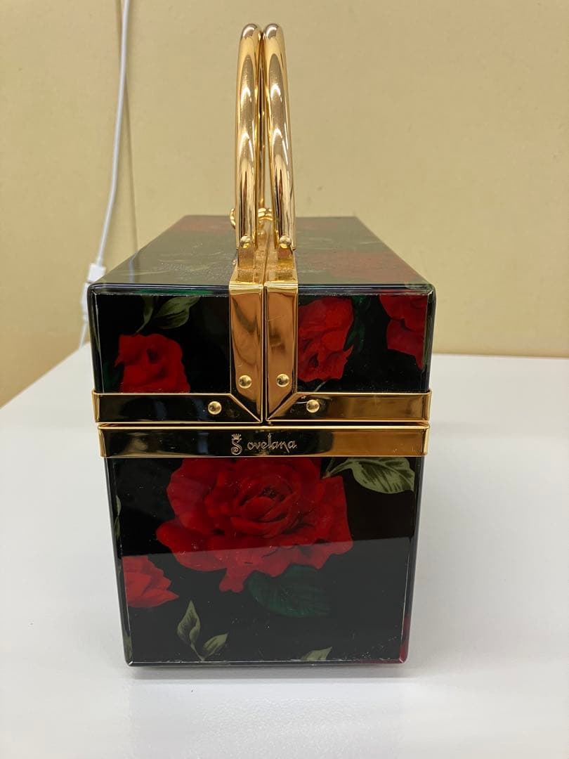 ボルサソベラナ バニティバッグ 化粧ボックス パーティーバッグ