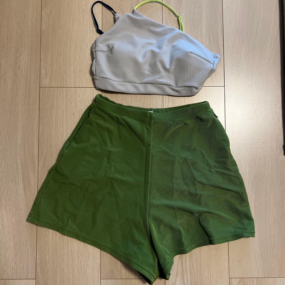 UN3D. 水着　スイムウェア　2点セット　レディース　夏