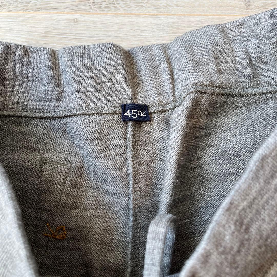 45Ｒ USモーニットソーのパンツ グレー