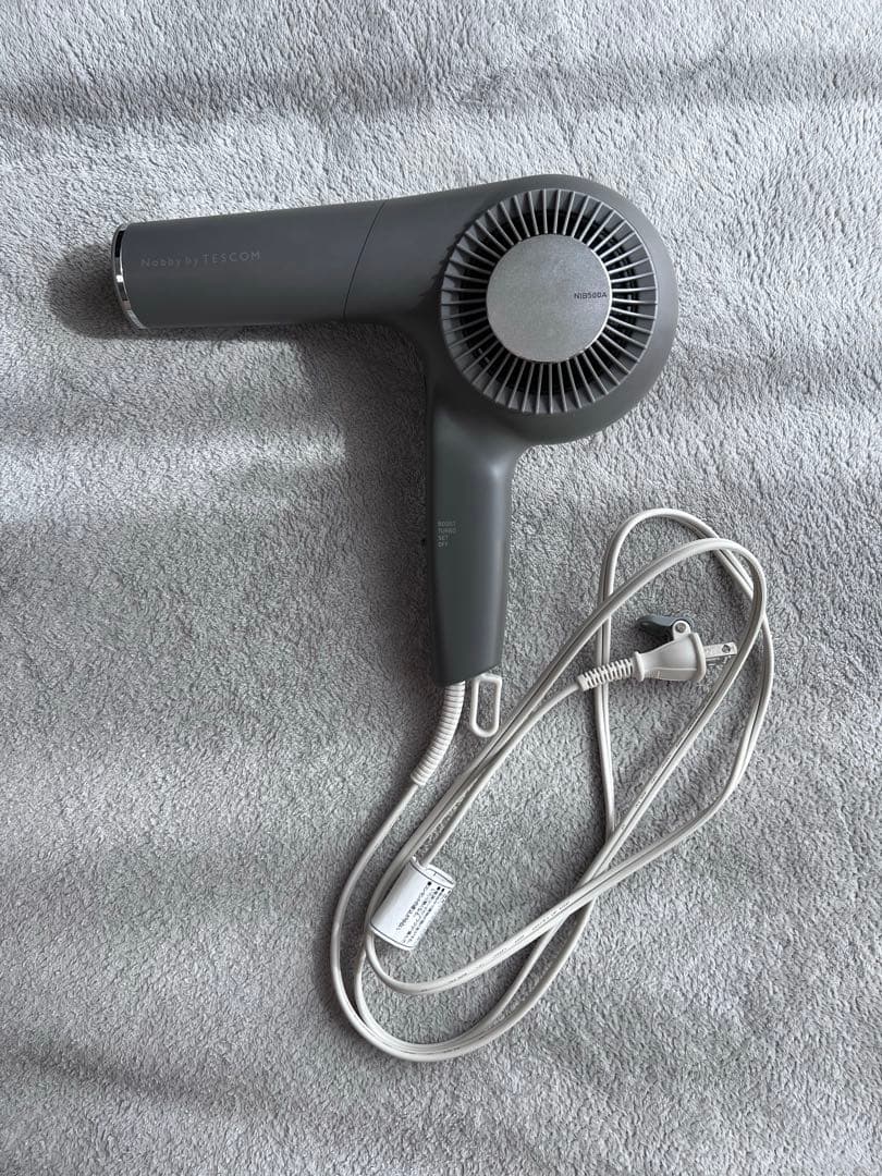 TESCOM ヘアドライヤー （NIB500A/スモーキーグレー）