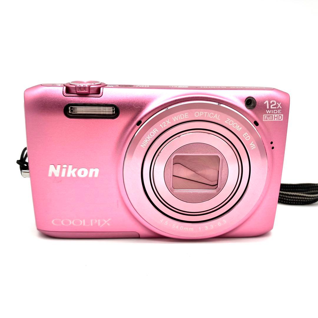 Wi-Fi対応♪ Nikon COOLPIX S6800 ピンク